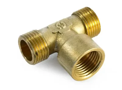Тройник латунный рмр ду 15 (1/2") general fittings