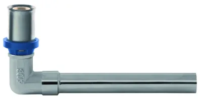 Пресс-отвод хром. с медной трубкой 16 l=300 general fittings