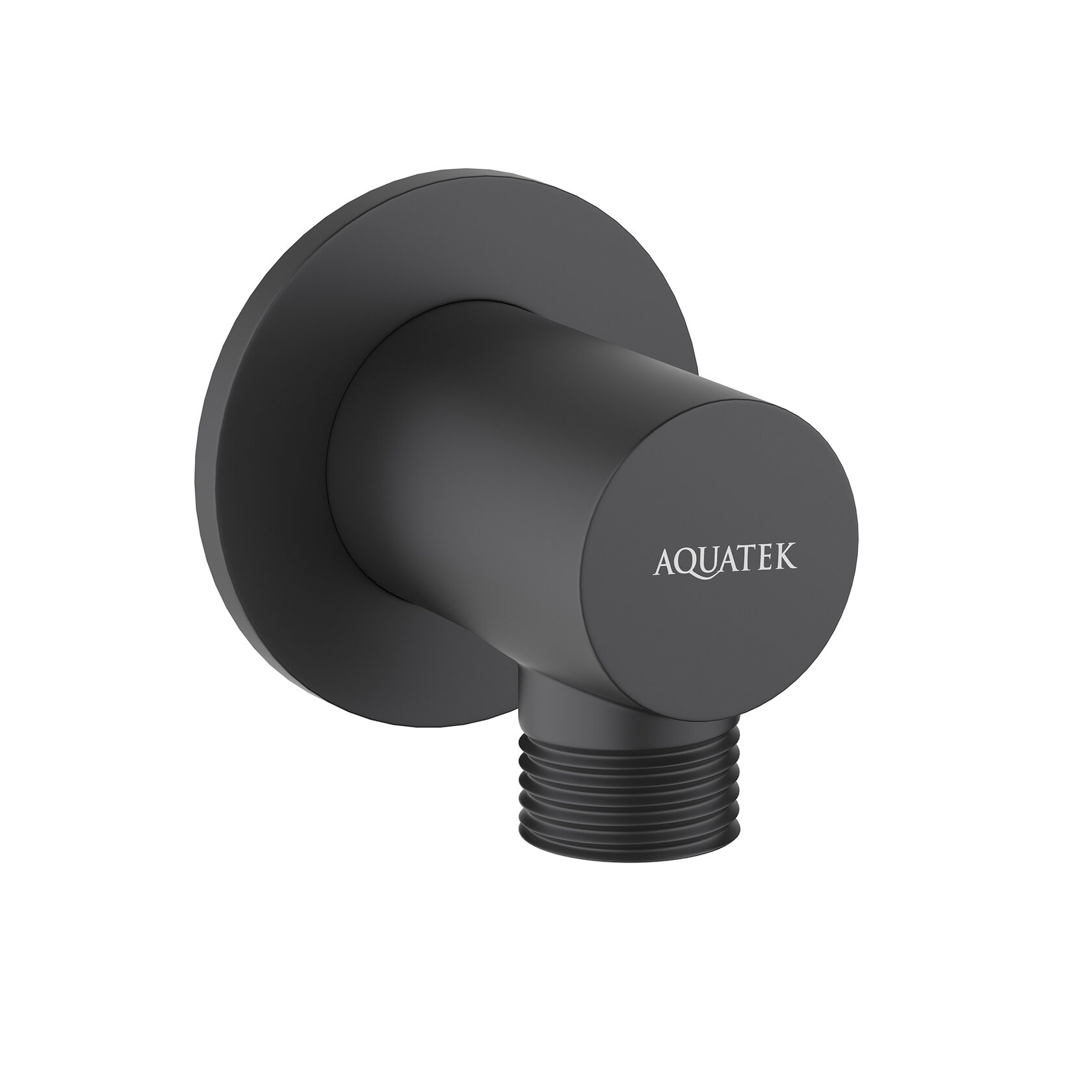 Aquatek \ Шланговое подсоединение \ Матовый черный