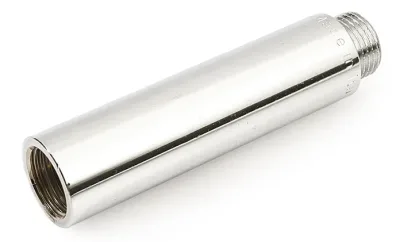Удлинитель латунный хром. мр ду 15 (1/2") х 10 мм general fittings