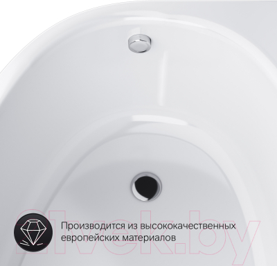 Ванна акриловая AM.PM Like R W80A-170R110W-A