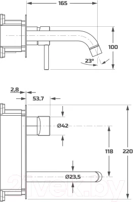 Смеситель Maxonor Pure Life PL7287-9