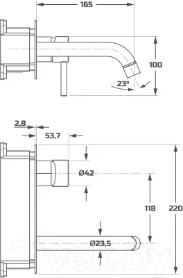 Смеситель Maxonor Pure Life PL7287-9