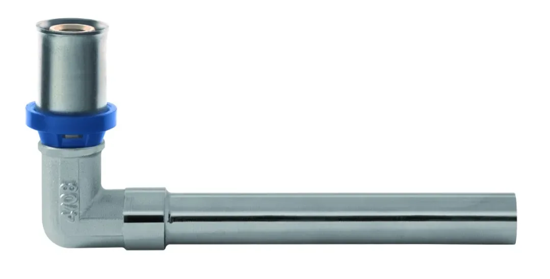 Пресс-отвод хром. с медной трубкой 16 l=150 general fittings