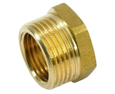 Футорка латунная ду 40х25 (1 1/2"х1") шестигр. general fittings