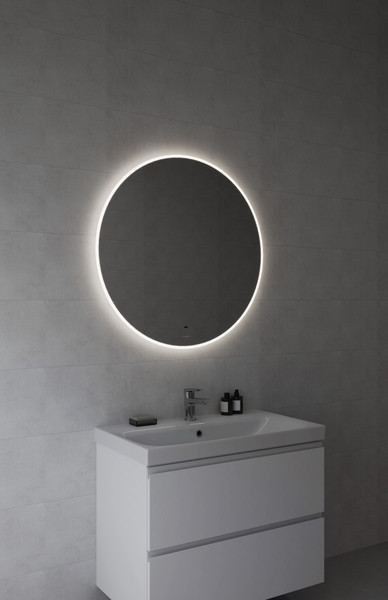 Зеркало Cersanit Eclipse Fusion 80x80 / 64811