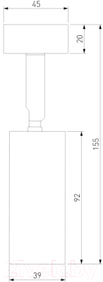 Точечный светильник Elektrostandard Diffe 85639/01