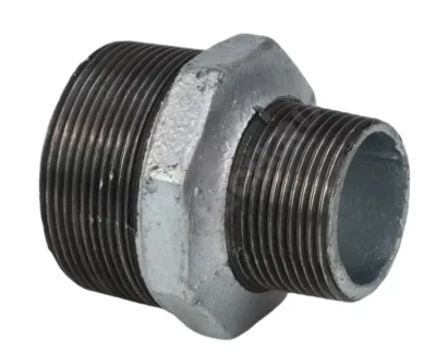 Ниппель чугунный оцинк. переходной ду 20х15 (3/4"х1/2") fittex plus
