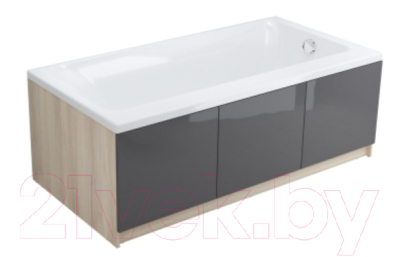 Ванна акриловая Cersanit Smart 170x80 L