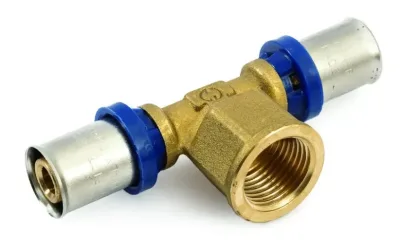 Пресс-тройник вр 20х1/2"х20 general fittings