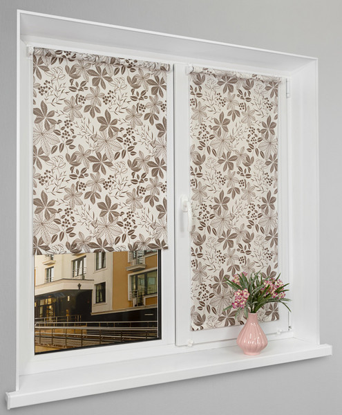 Рулонная штора Lm Decor Флауэр LM 45-03 43x160