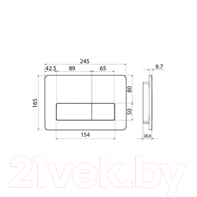 Кнопка для инсталляции IDDIS UNI10B0i77