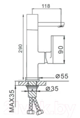 Смеситель Ekko E1083-23