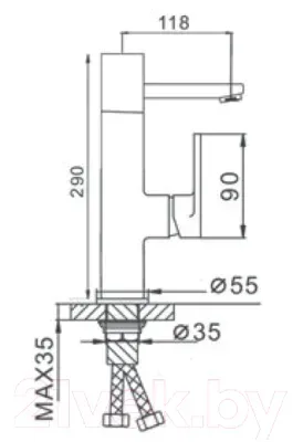 Смеситель Ekko E1083-23