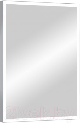 Зеркало Континент Frame Silver Led 60x80