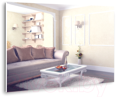 Зеркало Silver Mirrors Алмина 80x60 / LED-00002326