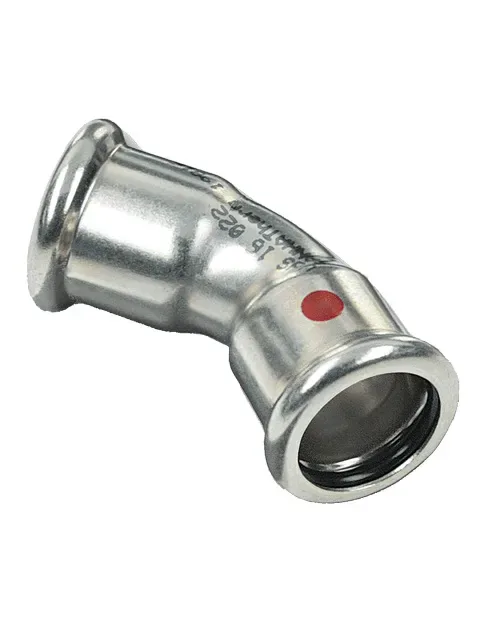 Отвод sanha-therm 45* press 35х35 арт. 12404135