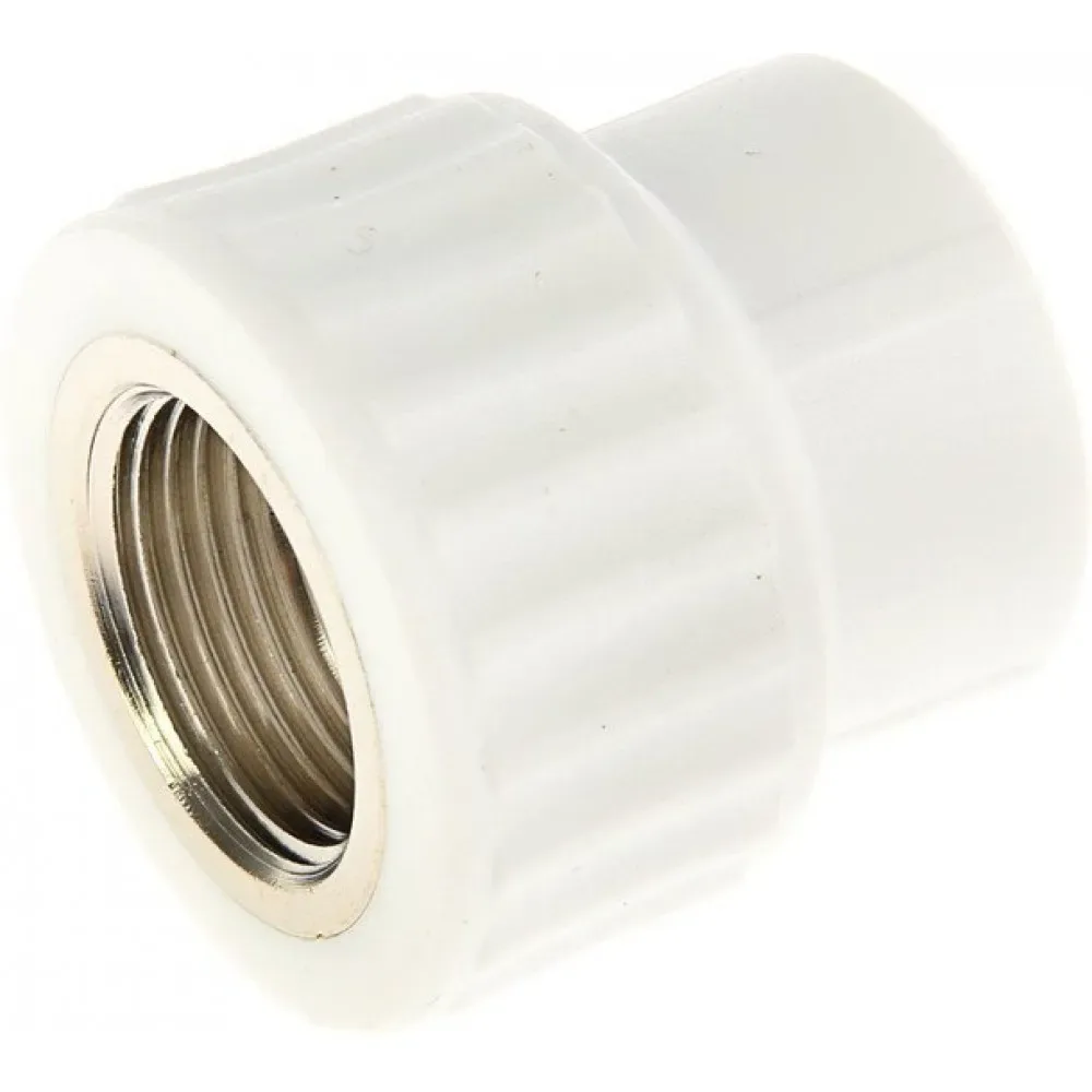 П/п муфта комб. вр 20х3/4" серая valfex