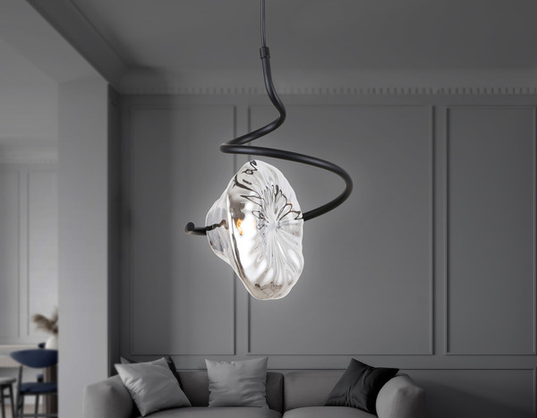 Потолочный светильник Ambrella LH15001 BK/SM