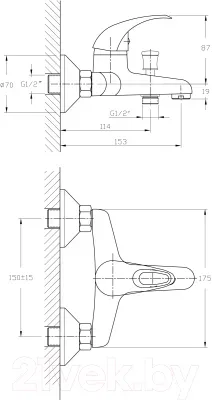 Смеситель Haiba HB3015