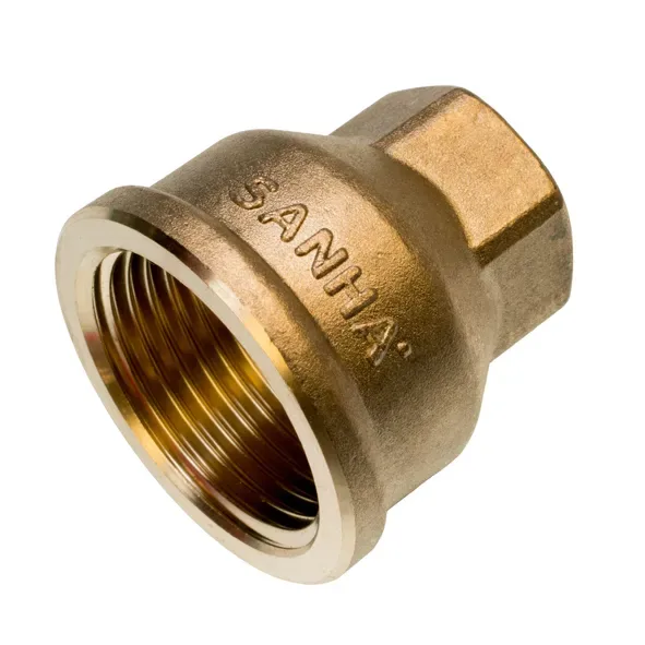 Муфта бронз. переходная ду 25х20 (1"х3/4") sanha