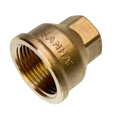 Муфта бронз. переходная ду 25х20 (1"х3/4") sanha