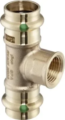 Тройник бронз. вр 28х1/2"х28 profipress viega