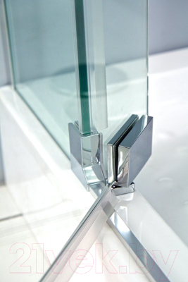 Душевая дверь Cezares SLIDER-B-1-80/90-GRIGIO-Cr