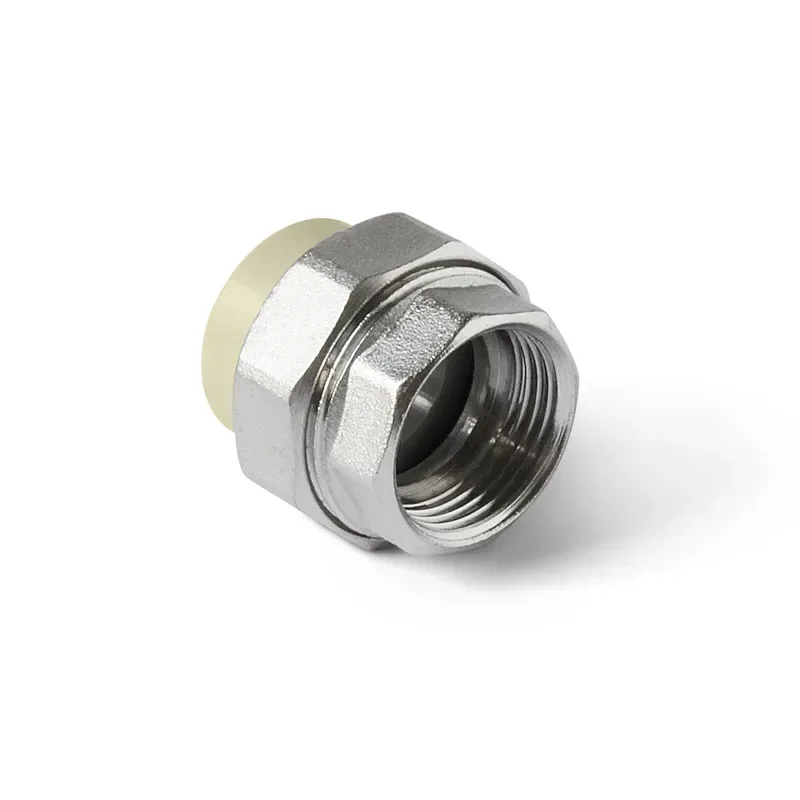 П/п муфта комб. с разборным соед. вр 20х3/4" серая pro aqua