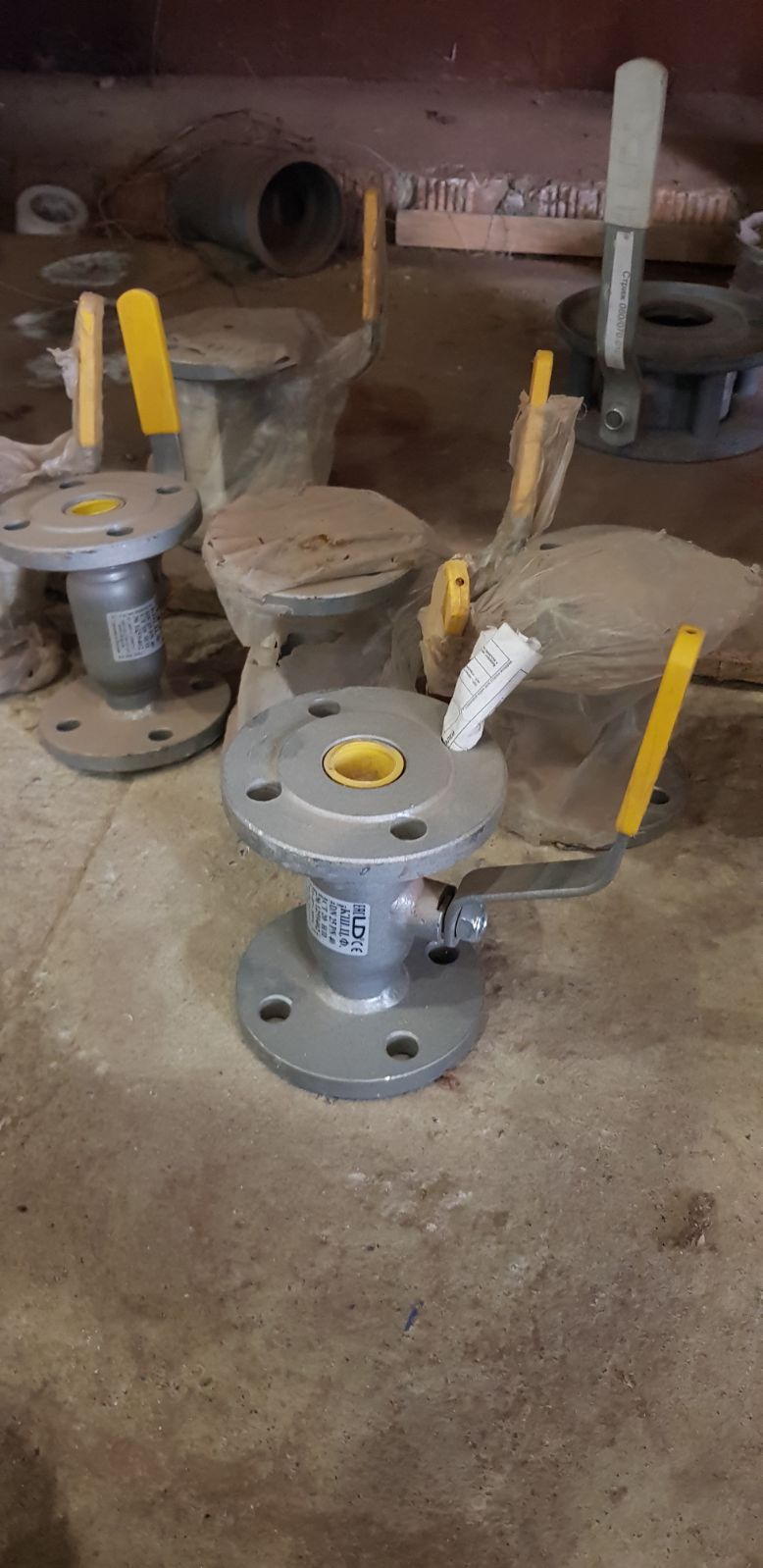 Стальной цельносварной фланцевый шаровый кран DN25 PN40  LD серии КШ.Ц.Ф.(Челябинск)
