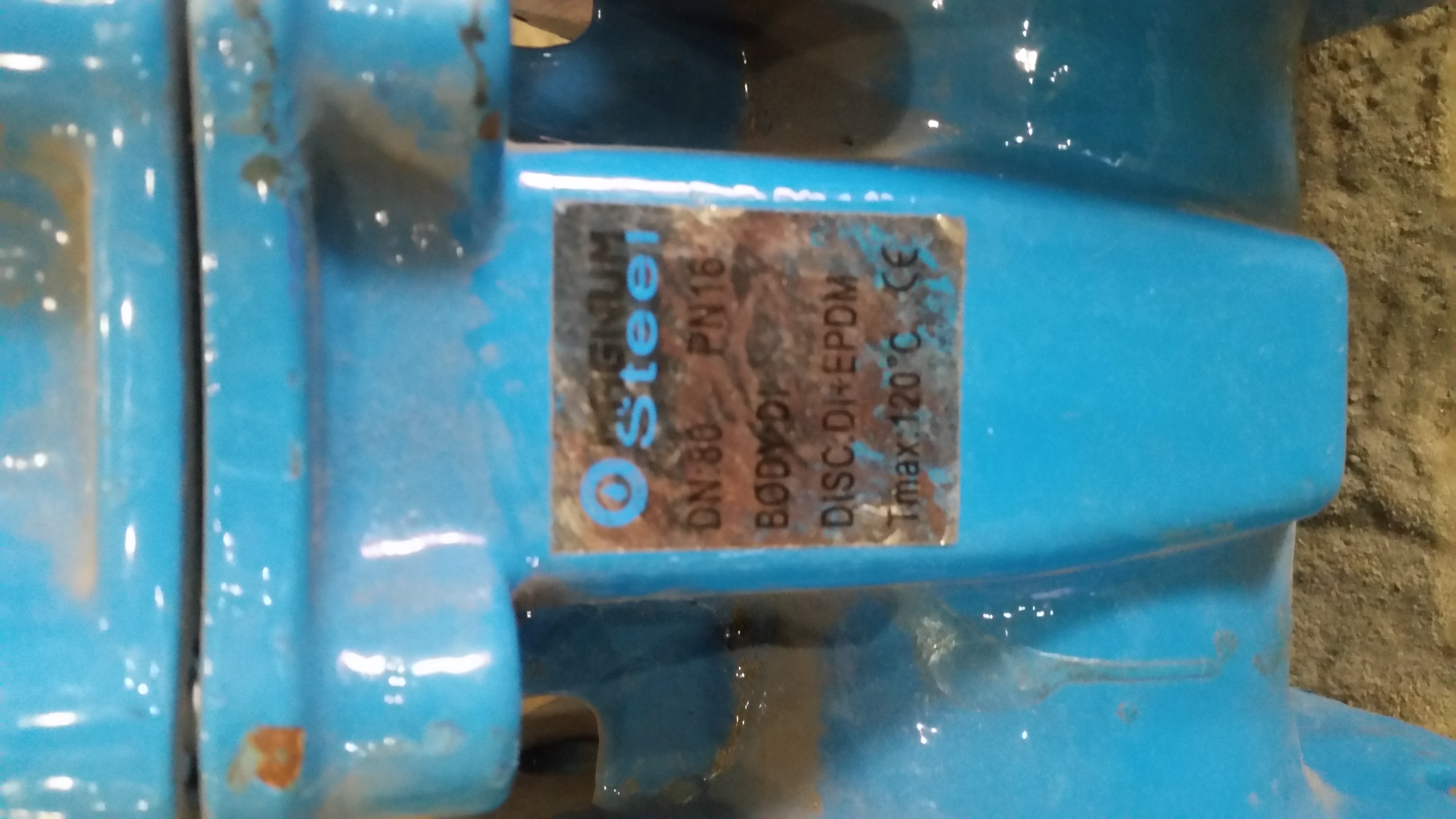 Обратный шаровый фланцевый клапан DN80 PN16 бренда MAGNUM Steel