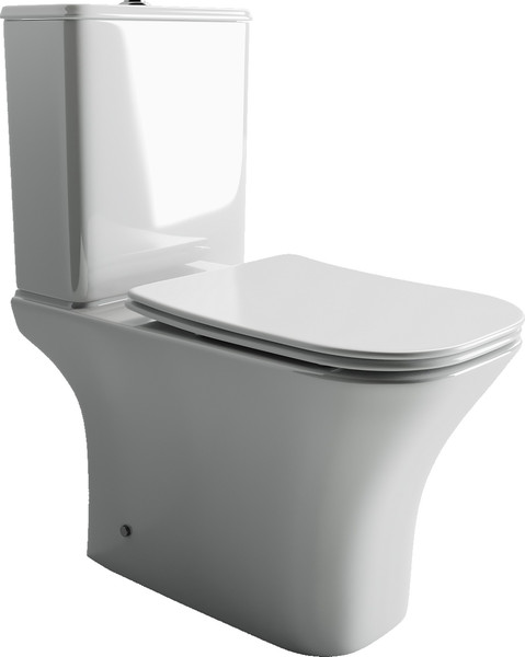 Чаша унитаза напольного Ceramica Nova Alfa CN9002-B