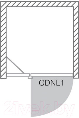 Душевая дверь Roth Elegant Line GDNL1/120