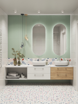 Столешница для тумбы в ванную Cersanit Stone Aura 63854