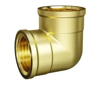 Угольник латунный ду 20 (3/4") ld