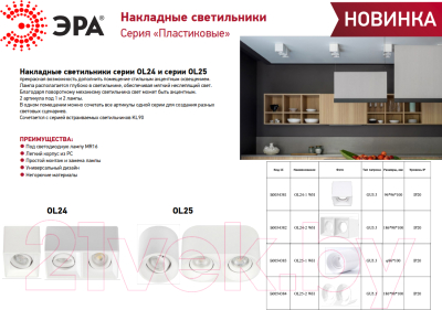 Спот ЭРА OL25-1 / Б0054383
