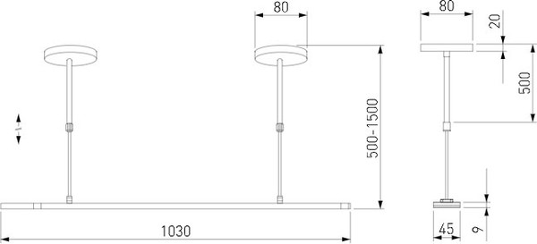 Крепление для шинопровода Elektrostandard Basic System 85136/00