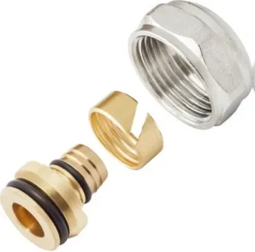 Соединитель конусный для многослойных труб 16 g1/2" арт. 1010271001 (9012.00n) kan
