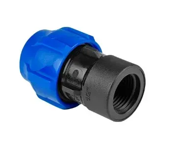 Муфта соед. вр для п/э ду 25х3/4" valfex