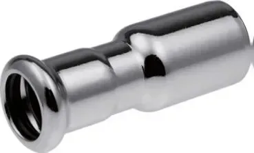 Переходник steel ниппельный press 22х18 арт. 1509221024 (620216.3) kan