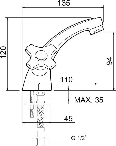 Смеситель РМС SL115-161