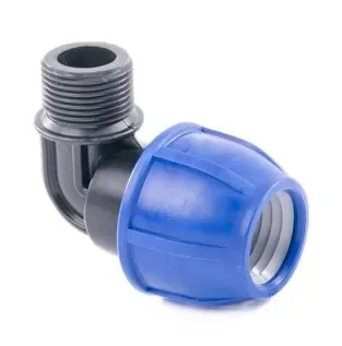 Отвод нр для п/э ду 32х1/2" lammin