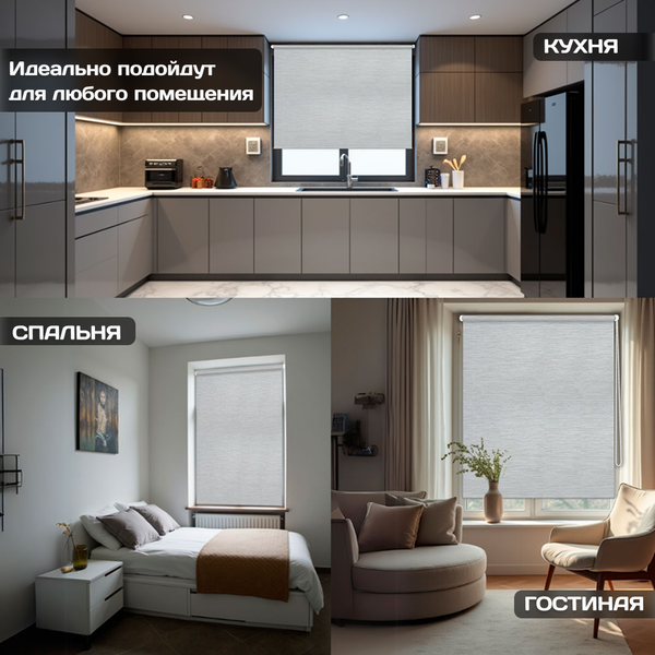 Рулонная штора Sundays Home Форест 57х160
