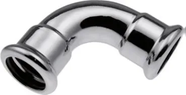 Отвод steel 90* press 15х15 арт. 1509068037 (620155.8) kan