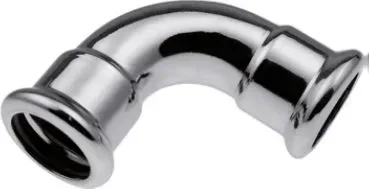 Отвод steel 90* press 15х15 арт. 1509068037 (620155.8) kan