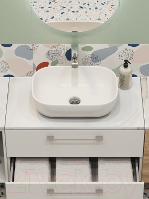 Столешница для тумбы в ванную Cersanit Stone Aura 63857