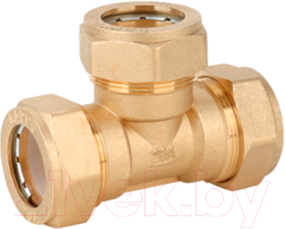Тройник Gappo 25x25x25 / G1254.2525