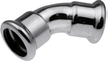 Отвод steel 45* press 42х42 арт. 1509068011 (6240542) kan
