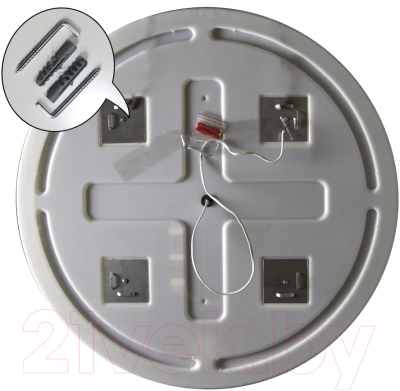 Зеркало Пекам Ring Fly 90x90 / RingFly-90x90B