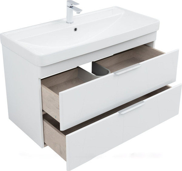 Тумба под умывальник Aquanet Ирис New 100 / 339280